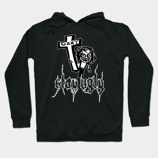 stay ugly death metal style Hoodie by hot_issue